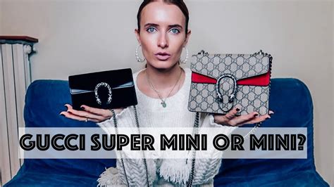 gucci dionysus mini review youtube|Gucci dionysus mini sizes.